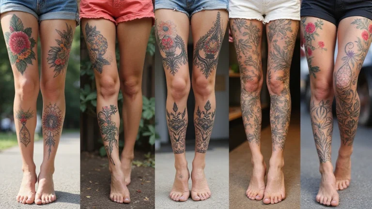 27 Leg Tattoos Ideas for Women That Are Works of Art on Skin!