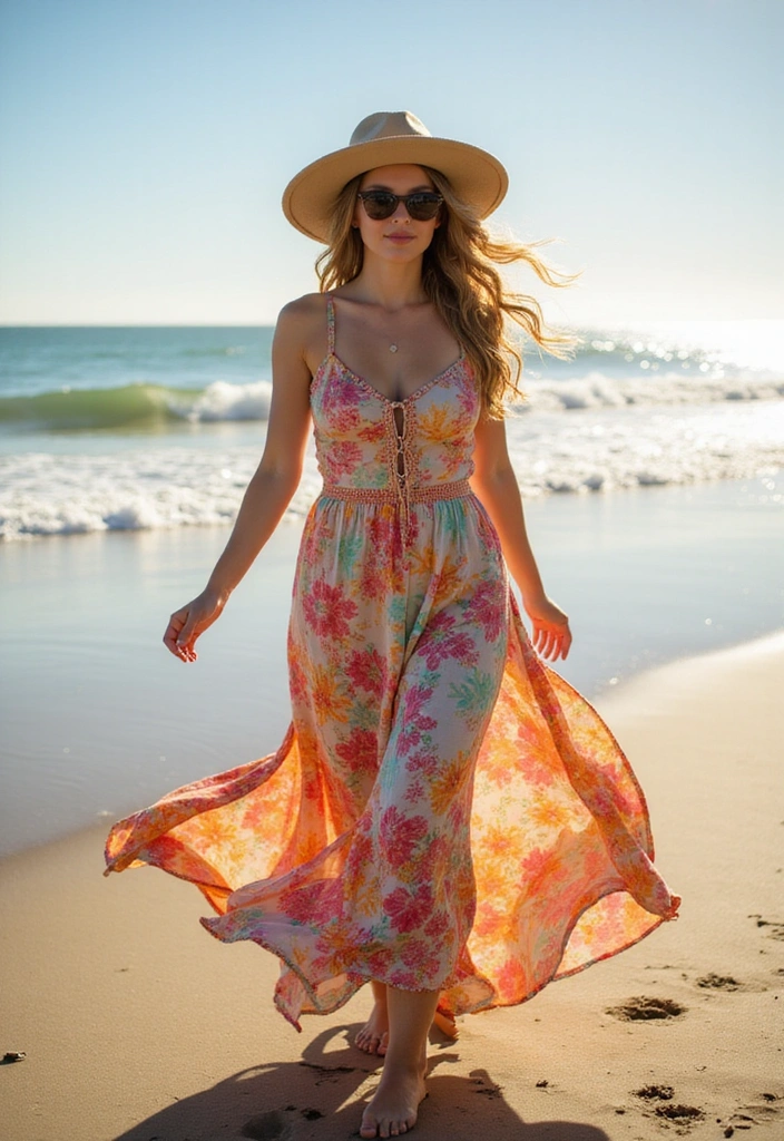 27 Peak Travel Outfits That Are as Photogenic as Your Passport - 1. Breezy Maxi Dress