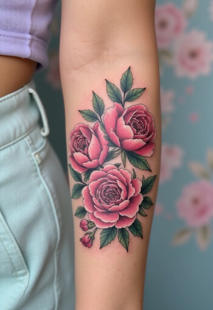 30 Artistic Tattoo Ideas for Women That Hold Deep Meaning (Prepare to Be Inspired by #14!) - 1. Floral Elegance