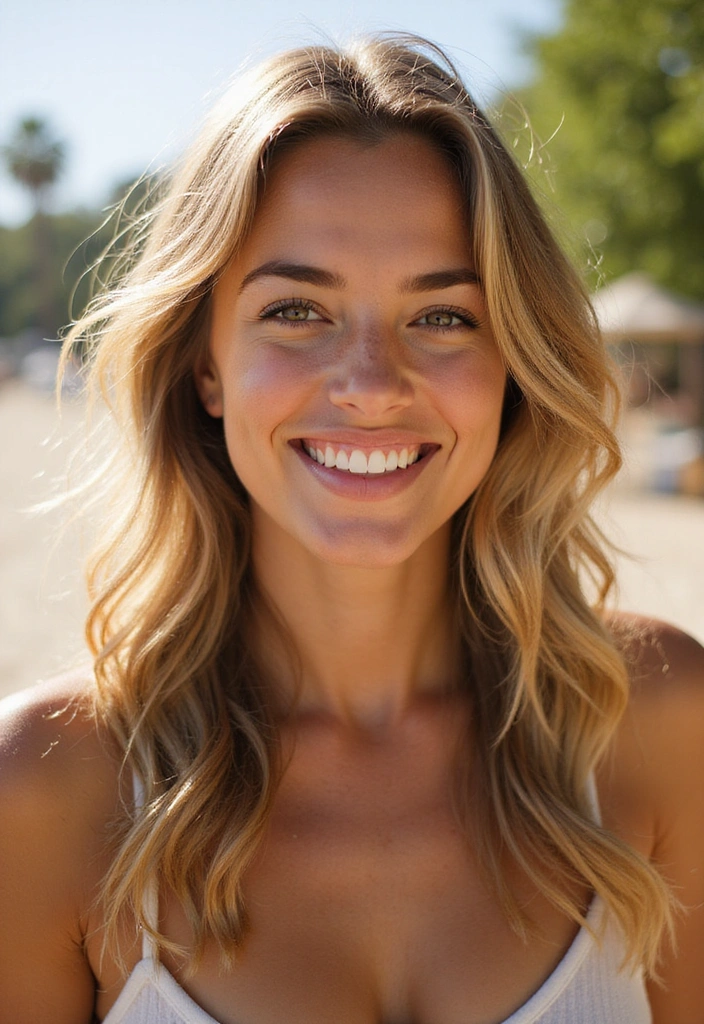 30 Trendy Hairstyles That Look Fabulous and Are Super Simple (Watch Out for #10!) - 1. Effortless Beach Waves