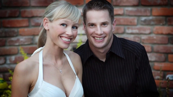 Keith Papini and Sherri Papini smiling together before the 2016 kidnapping hoax.