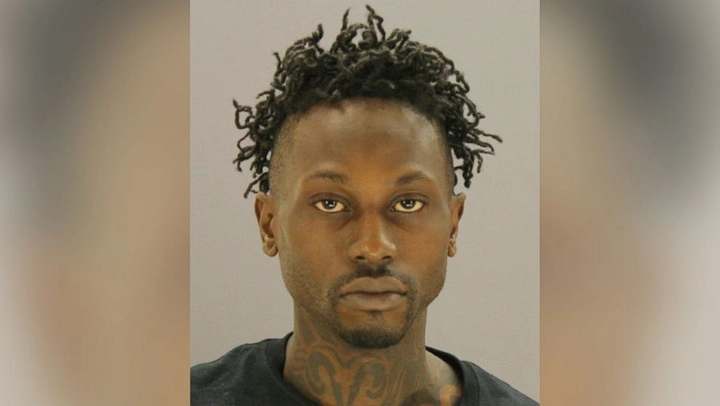Kristopher Love mugshot after arrest for Kendra Hatcher’s murder.