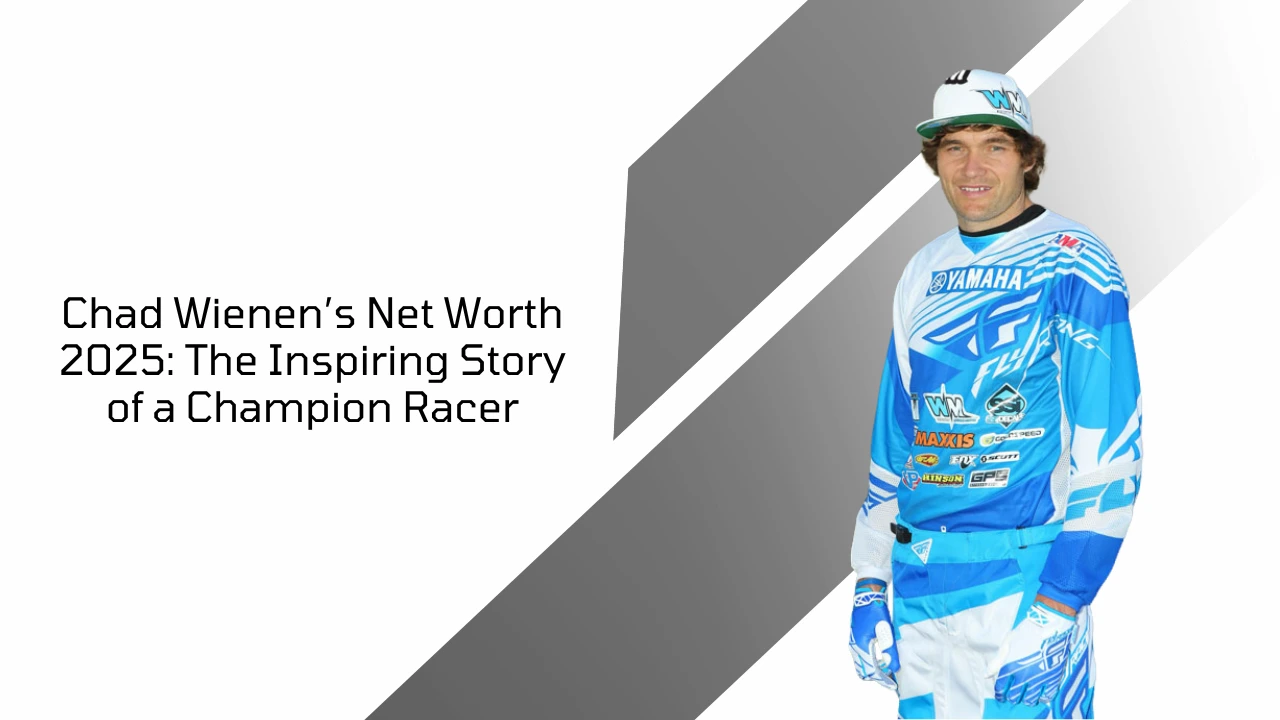Chad Wienen in blue Yamaha racing gear, featured in Chad Wienen’s Net Worth 2025 article banner.