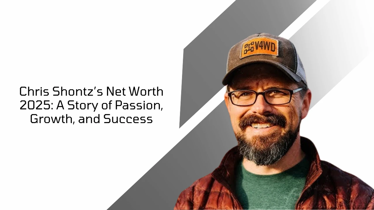 Chris Shontz smiling in a cap and glasses, 2025 net worth story of passion, growth, and success.