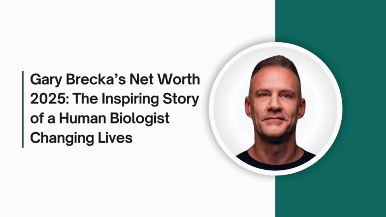 Gary Brecka’s Net Worth 2025 article cover with title and profile photo on a green and white background.