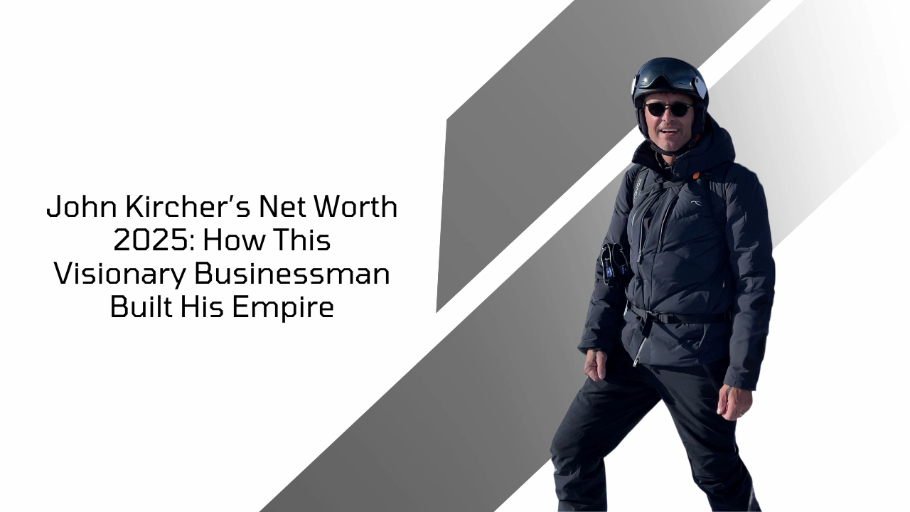 John Kircher in ski gear with helmet, featured in article about John Kircher’s Net Worth 2025.