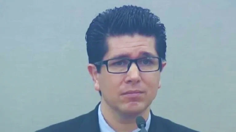Ricky Paniagua testifying during Brenda Delgado’s trial for Kendra Hatcher’s murder case.