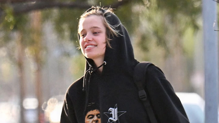 Shiloh Jolie steps out in a casual look, attending LA dance and fashion event under new name Shi.