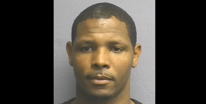 Karim Zakikhani mugshot after arrest for knowingly transmitting HIV to ex-girlfriend Sarita Anderson.