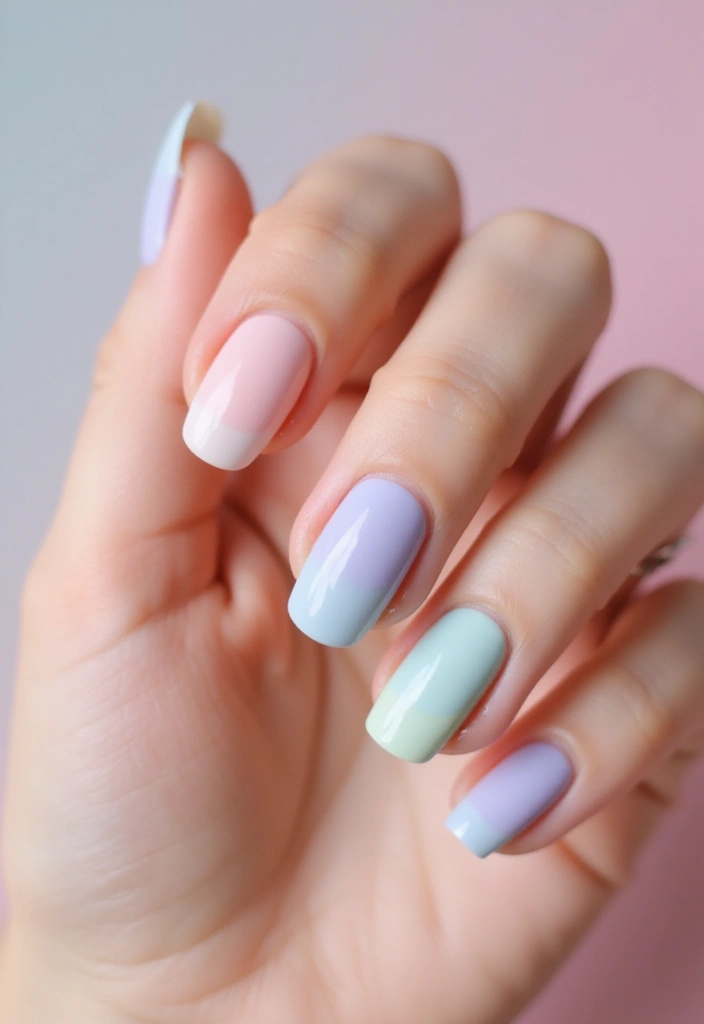 25 Minimalist Nail Trends That Make a Big Impact in 2025 - 1. Soft Pastels
