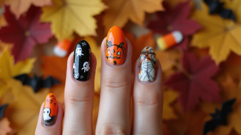 25 Spooky-Chic Nail Designs for October Vibes