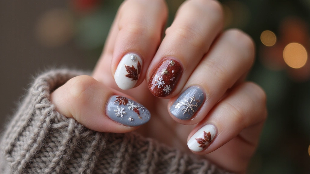 26 Creative Seasonal Nail Designs for Fall to Winter