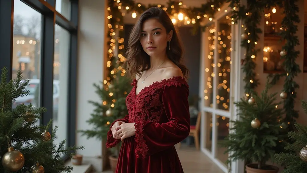 27 Elegant Winter Dresses for a Festive December Look