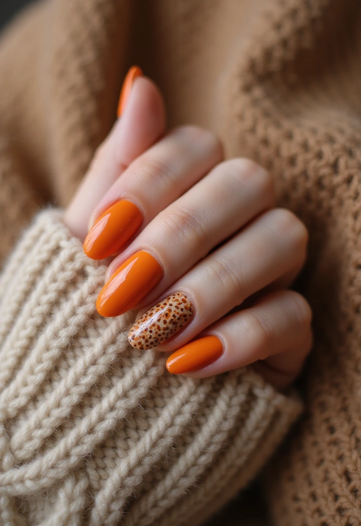 27 Fall Nail Designs to Welcome September in Style - 1. Pumpkin Spice Dreams