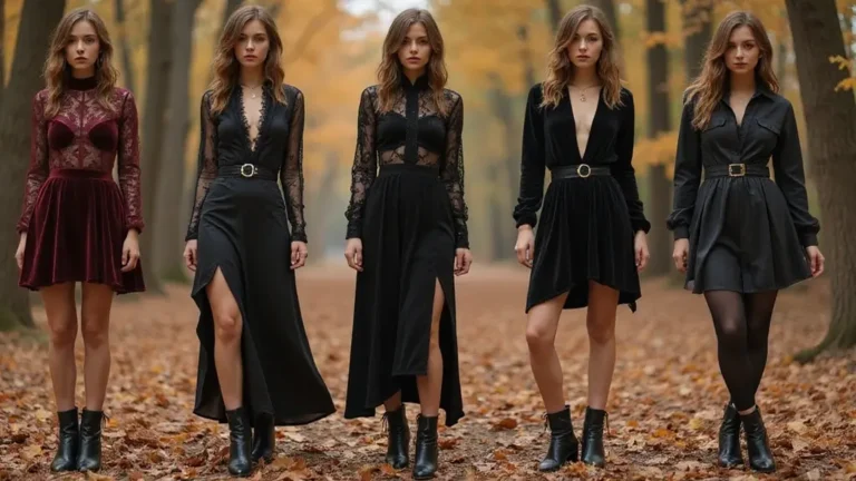 29 Edgy October Dress Looks to Try With Boots