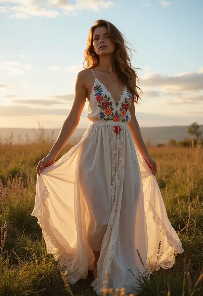 32 Maxi Dresses You’ll Want for Fall to Winter 2025 - 1. Bohemian Bliss